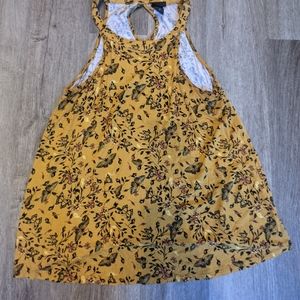 Torrid sleeveless yellow/gold top